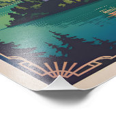 Impression Photo Bled Slovenia vintage (Coin)