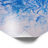 Impression Photo Bleu éclat (Coin)