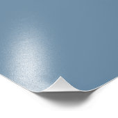 Impression Photo Bleu gris (couleur solide) (Coin)