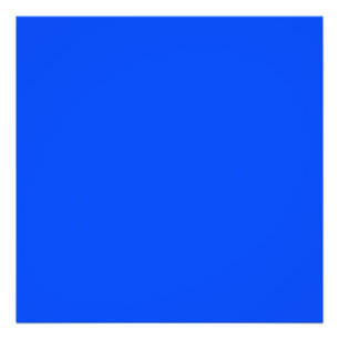 Impression Photo Bleu (RYB) (couleur solide)