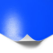 Impression Photo Bleu (RYB) (couleur solide) (Coin)