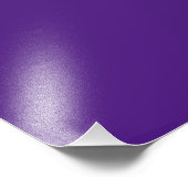 Impression Photo Bleu-violet (roue de couleur) (couleur solide) (Coin)