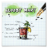 Impression Photo Bloody Mary (Devant)