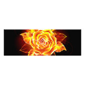 Impression Photo Blooming Fire Rose (Devant)