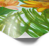 Impression Photo Blooming flower garden (Coin)