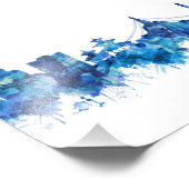 Impression Photo Blue de Katmandou (Coin)