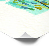 Impression Photo Blue Dusk Dreamscape Jardin Paysage Scène (Coin)