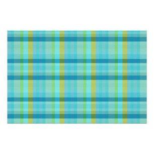 Impression Photo Blue Plaid par Shirley Taylor