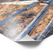 Impression Photo Blue Ridge Parkway et Grand-père Mountain (Coin)