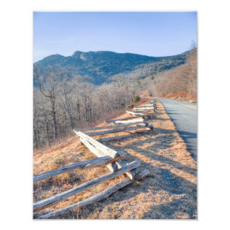 Impression Photo Blue Ridge Parkway et Grand-père Mountain