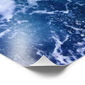 Impression Photo Blue Waves by the Ocean (Coin)