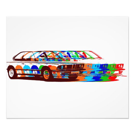 Impression photo BMW E30 (Devant)