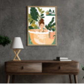 Impression Photo Boho Bain Oasis