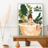 Impression Photo Boho Bain Oasis
