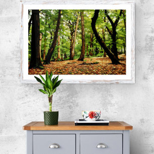 Impression Photo Bois d'automne