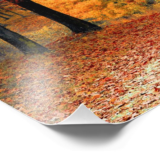 Impression Photo Bois d'automne (Coin)