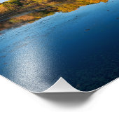 Impression Photo bois du parc de marthaler et réflexions de l'autom (Coin)