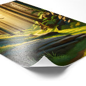 Impression Photo Bois Enchantés : Un voyage captivant en forêt (Coin)