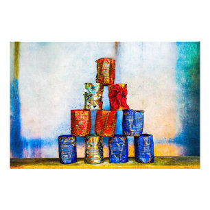 Impression Photo Boites À Soupe - Après Le Déjeuner