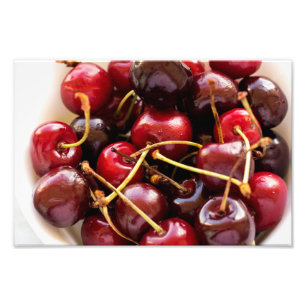 Impression Photo bol de cerises