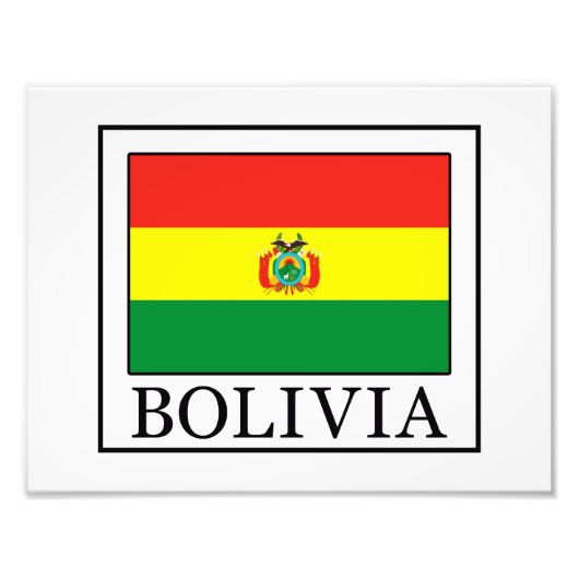 Impression Photo Bolivie (Devant)