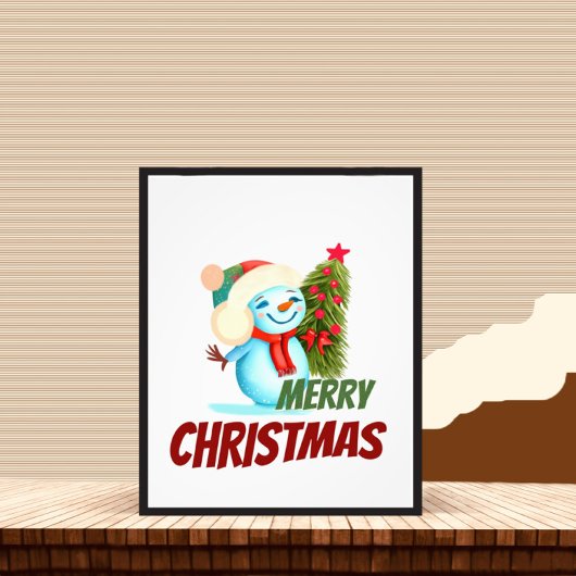 Impression Photo bonhomme de Noël