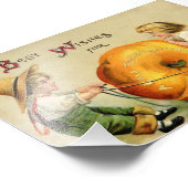 Impression Photo Bonjour Vintage Thanksgiving (Coin)