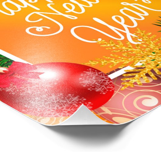 Impression Photo Bonne année (Coin)