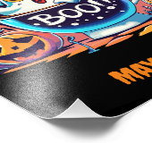 Impression Photo Boo ! Halloween - Creepin' It Real Orange Black (Coin)