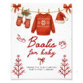 Impression Photo Books for Baby Winter Santa Sign (Devant)