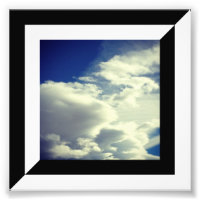 Bordure diagonale demi-noire et blanche