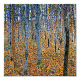 Impression Photo Bosquet de hêtres I   Gustav Klimt  