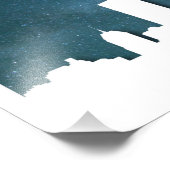 Impression Photo Boston by Night Skyline - Boston, Massachusetts, U (Coin)