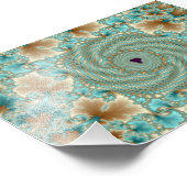 Impression Photo Boucles feuillues fractées (Coin)