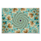 Impression Photo Boucles feuillues fractées (Devant)