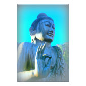 Impression Photo bouddha bleu (Devant)