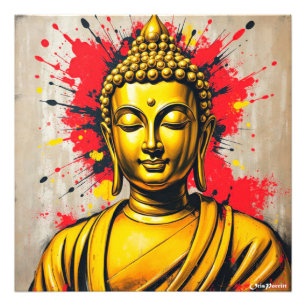 Impression Photo Bouddha d'or 8