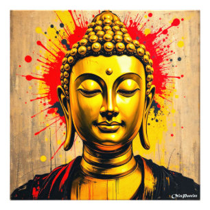 Impression Photo Bouddha d'or 9