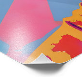 Impression Photo Bouddha Pop Art (Coin)