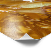 Impression Photo Boue de mer sur l'anémone jaune (Coin)