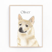 Bouhund norvégien personnalisé