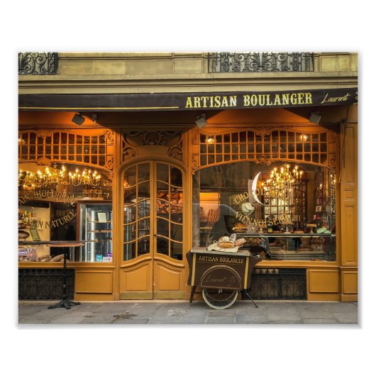 Impression Photo Boulangerie de Paris (Devant)
