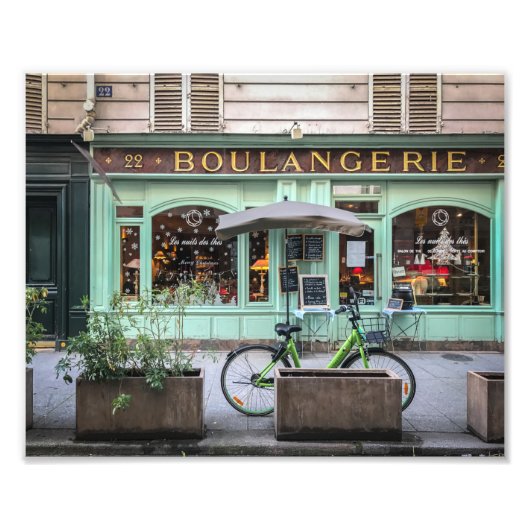 Impression Photo Boulangerie française (Devant)