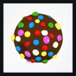 Impression Photo Boule couleur chocolat<br><div class="desc">Délicieux ! Des boules de bonbons colorées exploseront dans votre bouche comme une bombe à chocolat de om nom !</div>