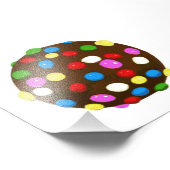 Impression Photo Boule couleur chocolat (Coin)