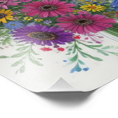 Impression Photo Bouquet de fleurs (Coin)