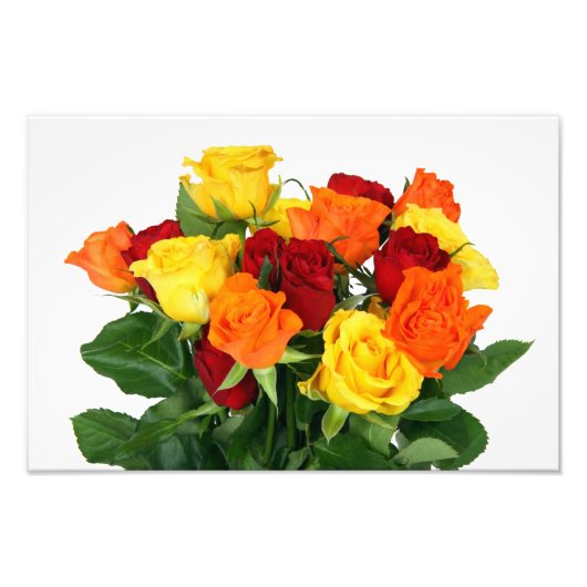 Impression Photo Bouquet de fleurs (Devant)