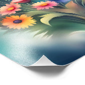 Impression Photo Bouquet de fleurs (Coin)