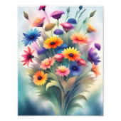 Impression Photo Bouquet de fleurs (Devant)