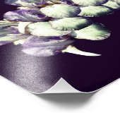 Impression Photo Bouquet de fleurs d'Iris 8x10 (Coin)